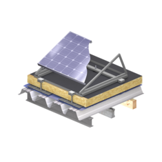 Solar-Flat-Roof